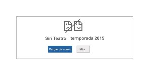 Sin Teatro temporada 2015